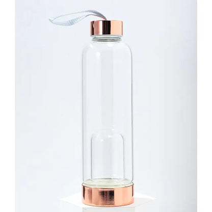 Crystal Glass Water Bottle